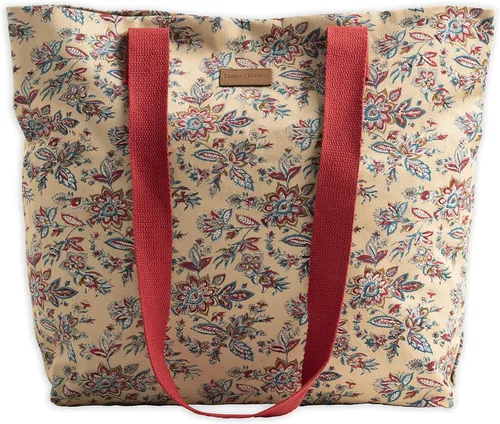 Miniatura 24 de Maison d' Hermine - Bolsa de lona de algodón reutilizable para mujeres, con asa para el hombro, bolsas a granel para compras y viajes