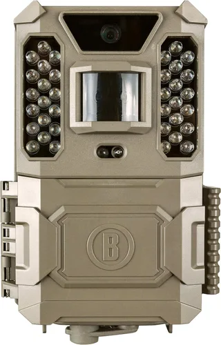 Bushnell Cámara Prime Low Glow Trail - Calidad de imagen de 24 MP, video HD de 1080p, tecnología de sensor avanzada para capturas nocturnas claras,