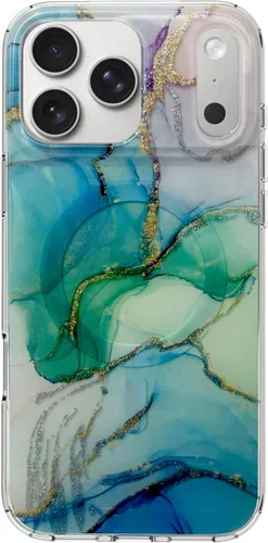 Miniatura 30 de Funda degradada para iPhone 14 Pro - Diseño multicolor degradado naranja y amarillo, resistente a los impactos y con imanes