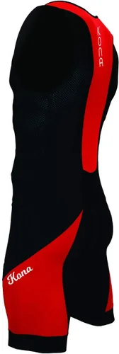 Miniatura 2 de Kona II - Traje de triatlón para hombre, sin mangas, con bolsillo de almacenamiento y cinturón de peto de carrera