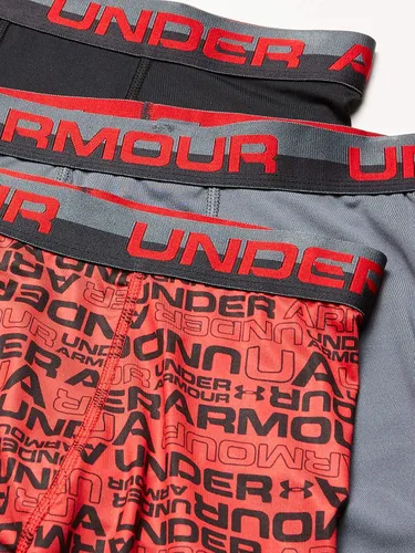 Miniatura 2 de Under Armour Boys' Big 3 Pack Performance Boxer Briefs