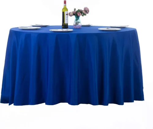 Miniatura 18 de Ascoza Paquete de 2 manteles rectangulares blancos de 60 x 84 pulgadas, tela de poliéster de 4 pies, para bodas, banquetes, restaurantes y fiestas