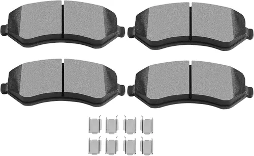 Miniatura 13 de SCITOO - Juego de 4 pastillas de freno de cerámica, juego de 4 pastillas de freno delanteras para Jeep para Cherokee, Comanche, Grand para Cherokee