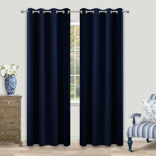 Miniatura 5 de KOUFALL Cortinas transparentes con ojales