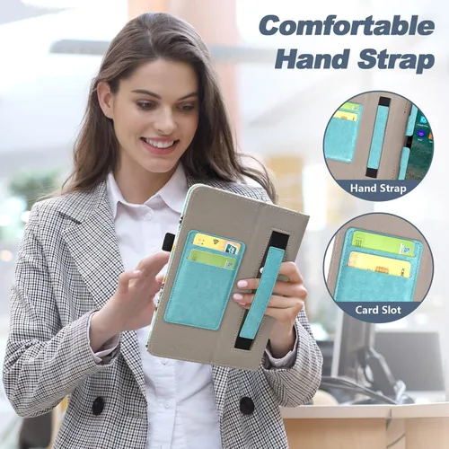 Miniatura 6 de ACdream Funda para tablet Fire HD 8 y 8 Plus (12ª generación/10ª generación, versión 2022/2020), funda de cuero tipo folio, soporte plegable, Z
