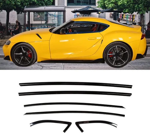 Miniatura 8 de Compatible con Toyota Supra GR A90 A91 MK5 2019-2026, tira de sellado de ventana de automóvil, antiarañazos, 6