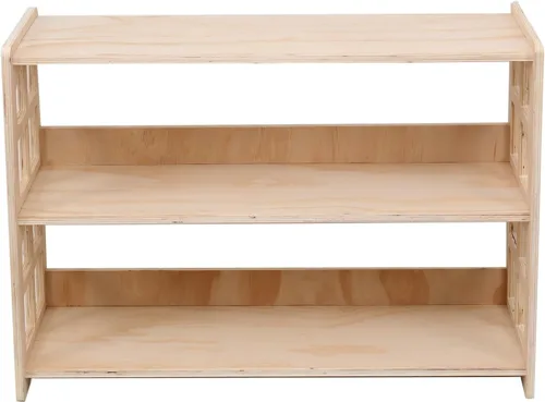 Miniatura 8 de Montessori Estantería de juguetes para niños, organizador de almacenamiento para juguetes, estantes de libros para habitación de niños, resistente