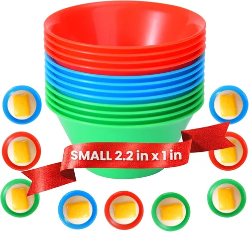 Miniatura 12 de Pequeño juego de 12 piezas de moldeador de Puto filipino (5,6 cm x 2,5 cm) - Moldeador de Kutsinta para hornear - Tazas de molde de Puto