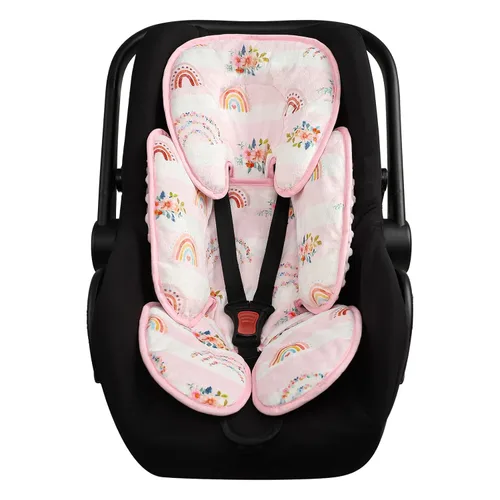 Miniatura 12 de Pea Pod - Soporte para la cabeza del asiento de coche para bebé recién nacido, 2 en 1 Soporte para la cabeza del asiento de coche para bebés