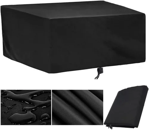 Miniatura 11 de Cubiertas para muebles de patio, cubierta impermeable para muebles de exterior 102 x 48 x 30 Pulgadas para mesa, silla y sofá al aire libre
