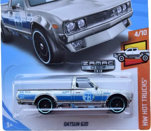 Miniatura 2 de Hot Wheels Zamac Datsun 620, Camiones Calientes Serie 4/10