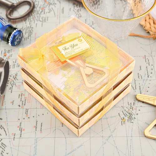 Miniatura 4 de Abridor de botellas de avión con caja de regalo, regalos de aviación para piloto, abrebotellas de viaje en avión para baby shower, regalo