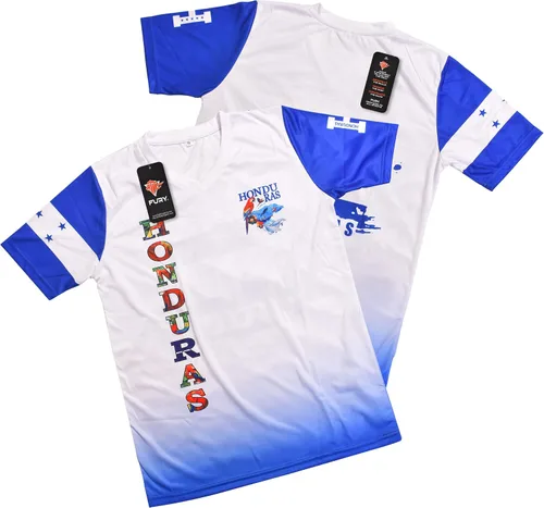 Miniatura 8 de Fury Camiseta de Fútbol Honduras - Honduras Camiseta de Fútbol Honduras Jersey HombresMujeresMujeresUnisex