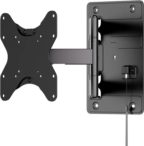Mount-It! Soporte de pared para TV RV con cerradura de 23 a 43 pulgadas, soporte de pared de movimiento completo para cámper y remolque de viaje,