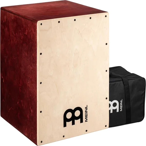 Miniatura 15 de Caja Cajón Snare Drum con Bolsa Bundle Para Música Acústica — FABRICADO EN EUROPA — Madera de Abedul Báltico, Toca con Tus Manos, Tamaño Completo