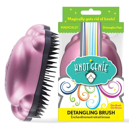 Miniatura 22 de Knot Genie, Cepillo para desenredar el cabello, Azul