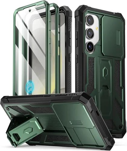 Miniatura 7 de Poetic Spartan - Funda para Galaxy S24 de 6.2 pulgadas, funda para cámara deslizante, protector de pantalla compatible con identificación de huellas