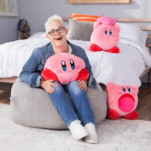 Miniatura 7 de Club Mocchi-Mocchi - Peluche de Kirby - Peluche de Kirby - Juguetes Blanditos - Animales de Peluche Adorables y Coleccionables - Regalos