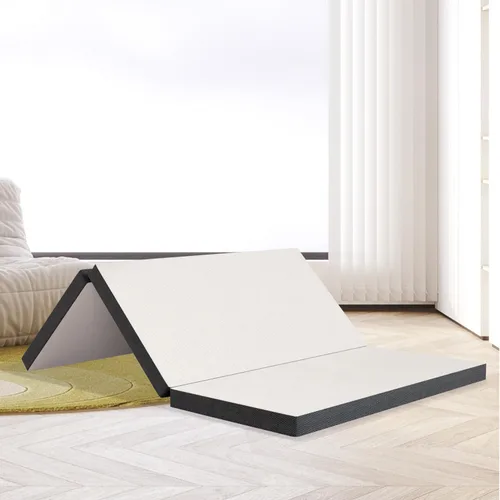Miniatura 8 de Colchón triple de 3 pulgadas, colchón plegable con funda transpirable y lavable, colchón plegable con certificado CertiPUR-US, colchón de piso