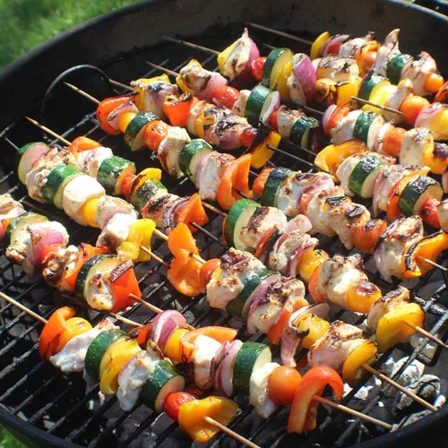 Miniatura 4 de 300 brochetas de bambú de 6 pulgadas, pinchos de madera para aperitivos, palitos de kabob, frutas, barbacoa, parrilla, fuente de chocolate, pollo