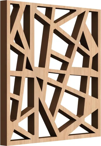 Miniatura 38 de Ekena Millwork WALW08X08X0250HSBRO - Paneles de pared de madera con calado decorativo extra pequeño Harrisburg, roble rojo rojo (Red Oak)
