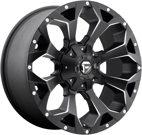 Fuel D546 D54618902645 - Rin de 18 x 9 pulgadas, patrón de pernos de 5 x 4.5/5 pulgadas, Mt-Blk-Mil (mate, negro y fresado), desplazamiento de
