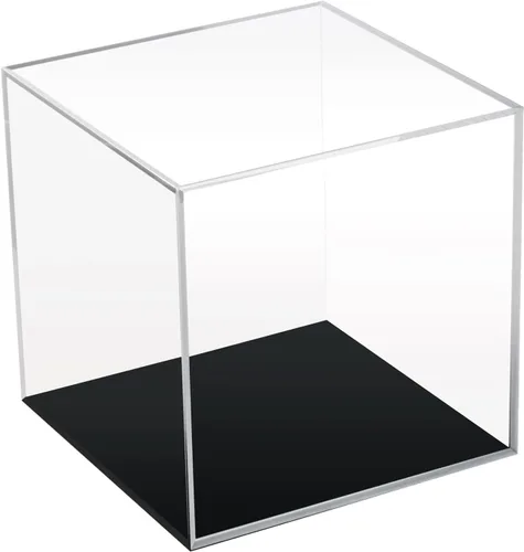 Miniatura 16 de Contenedores cuadrados de acrílico transparente con tapa, cajas de almacenamiento, figuras de acción para el hogar, juguetes organizadores