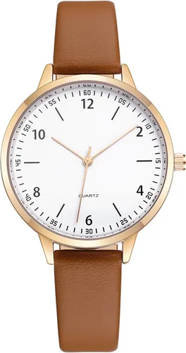 Miniatura 10 de IBSO Women Watches Leather Mesh Strap Round Case Analog Fashion Ladies Wrist Watches