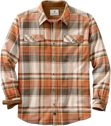 Miniatura 18 de Legendary Whitetails - Camisa de franela para hombre de manga larga con botones, ajuste relajado