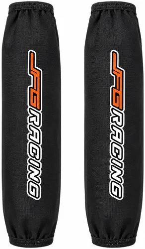 JFG Racing - Funda protectora para horquilla trasera de motocicleta, cubierta del amortiguador, protector universal para moto de cross, Pit Bike,