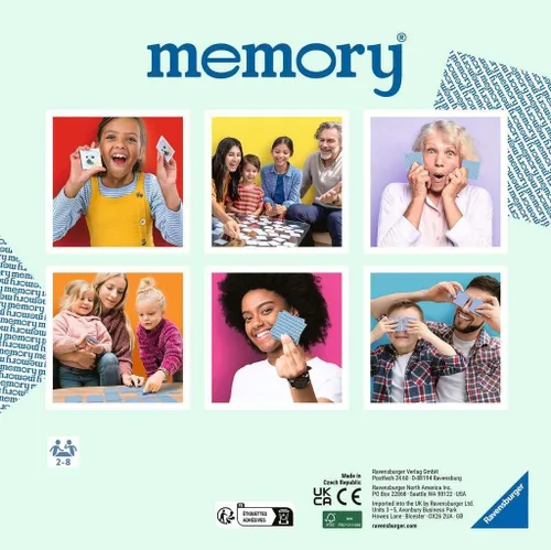 Miniatura 3 de Ravensburger Juego de memoria de dinosaurios: divertido y rápido juego de cerebro para niños de 3 años en adelante, imágenes vibrantes