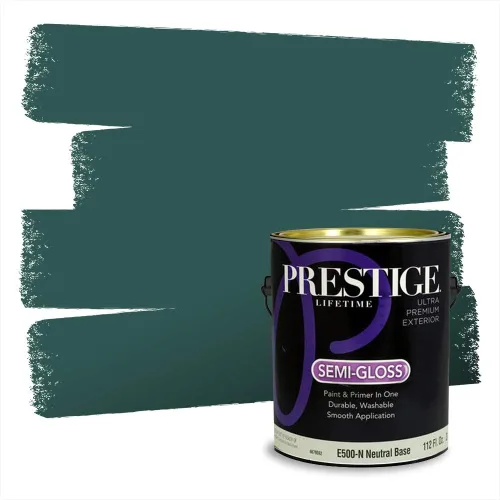 Miniatura 1124 de Prestige Paints - pintura de exterior y pintura de imprimación en una, E100-T-6006-10AVP
