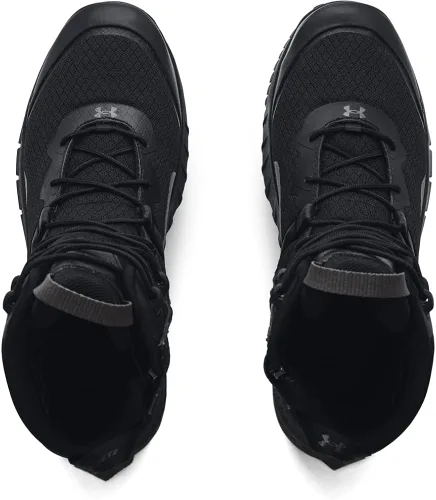 Miniatura 4 de Under Armour Micro G Valsetz - Botas militares y tácticas con cremallera para hombre, Negro