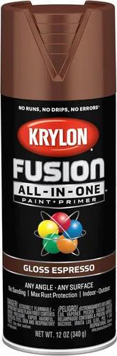 Miniatura 92 de Krylon Fusion - Pintura en aerosol adhesiva todo en uno para uso en interiores y exteriores, 12 onzas, aluminio Icy Grape