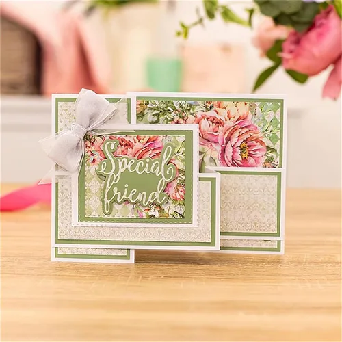 Miniatura 3 de Briartw Troqueles de corte especiales para amigos, palabras, frases, sombra, sentimiento, para hacer tarjetas, letras del alfabeto, álbumes de Amigo