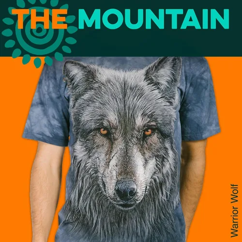 Miniatura 2 de The Mountain Camiseta de manga corta The Mountain Warrior Wolf para hombre