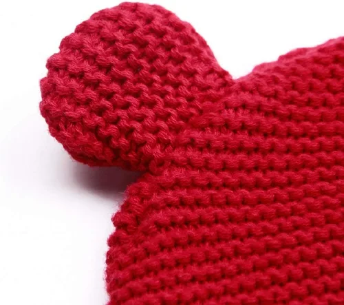 Miniatura 5 de LLmoway Gorro de punto para bebé, de algodón, suave, lindo, para otoño, invierno, para niños y niñas de 0 a 18 meses
