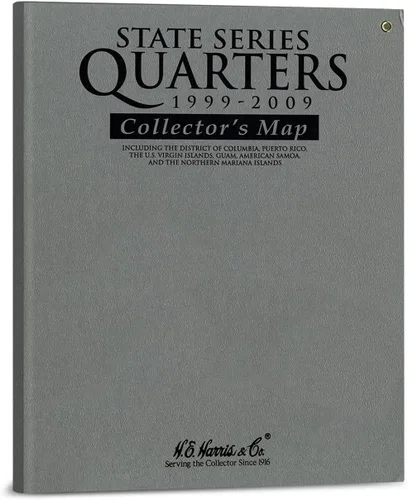 Miniatura 4 de Whitman Tablero Compacto para Coleccionista de Monedas - Mapa de Monedas de Estados Unidos, Serie de Cuartos de Moneda de 1999 – 2009 incluyendo DC