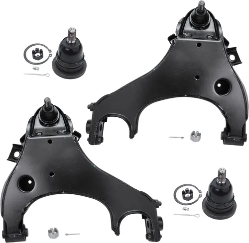 Miniatura 192 de Detroit Axle - AWD Kit de brazos de control delanteros de 4 piezas para Chrysler 300 2005-2023 Dodge Charger 2017-2023 Challenger 2017-2023, 2