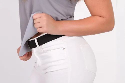 Miniatura 4 de The InfinityBelt Cinturón elástico sin hebilla para mujer