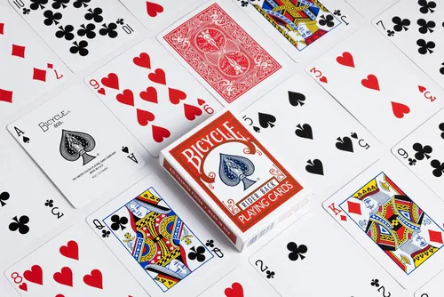 Miniatura 3 de Juego de cartas estándar con jinete en la parte posterior Bicycle, multi-colored, Estándar