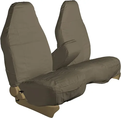 Durafit Seat Covers, Hecho para adaptarse a F220-X4, 1997-1999 F150 de respaldo alto 40/60 asiento dividido personalizado todas las fundas de