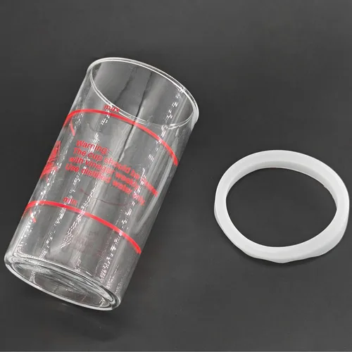 Miniatura 7 de Elitzia - Tarro de vapor facial de vidrio profesional con anillo de sellado a prueba de fugas, pieza de repuesto para vaporizador ETBL0