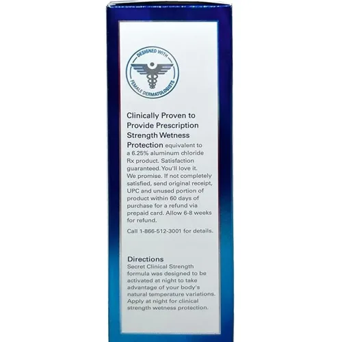 Miniatura 3 de Desodorante Secret Clinical Completely Clean, 1.6oz 3 paquetes