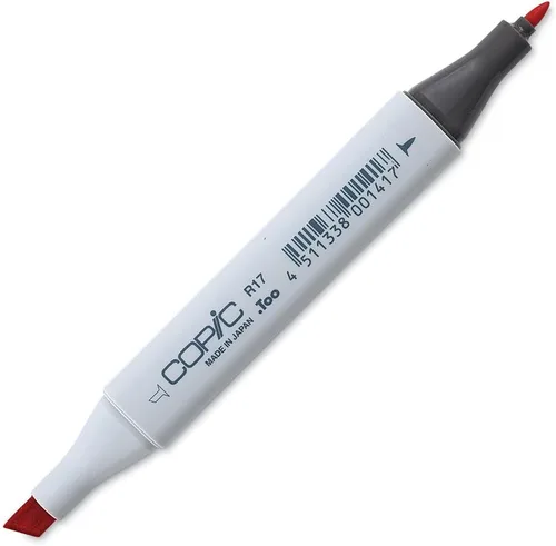 Copic Marcador de alcohol clásico de doble punta, R17-Copic, lápiz labial naranja