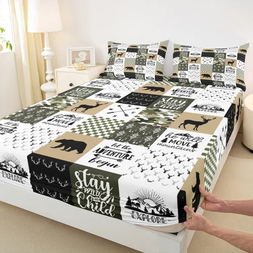Miniatura 9 de Juego de sábanas bajeras para niños de Red Race Car tamaño individual, juego de ropa de cama con bandera de carreras de deportes extremos