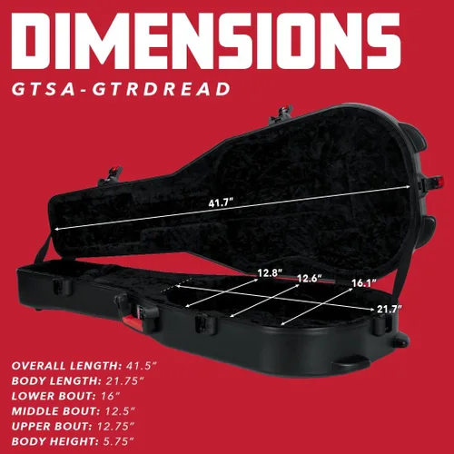 Miniatura 6 de Gator G-PG ACOUSTIC Pro Go Series. Funda para guitarra acústica.