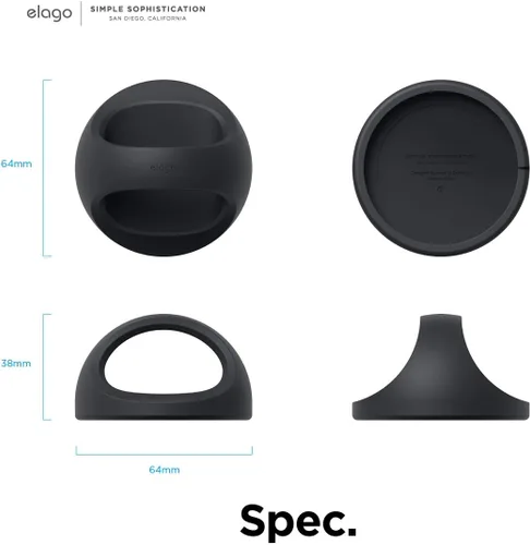 Miniatura 7 de elago Soporte de agarre compatible con cargador MagSafe, soporte para teléfono compatible con iPhone 16/15/14/13/12, diseñado para modo de mesita