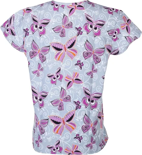Miniatura 3 de Minty Mint Conjunto y pantalones elásticos para mujer con estampado médico