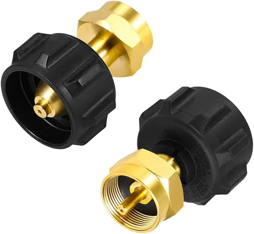 Miniatura 7 de Hooshing Adaptador de Recarga de Propano para Tanques de Propano de 1 lb Válvula Reguladora QCC1 Compatible con Tanque de Propano QCC1/Tipo1